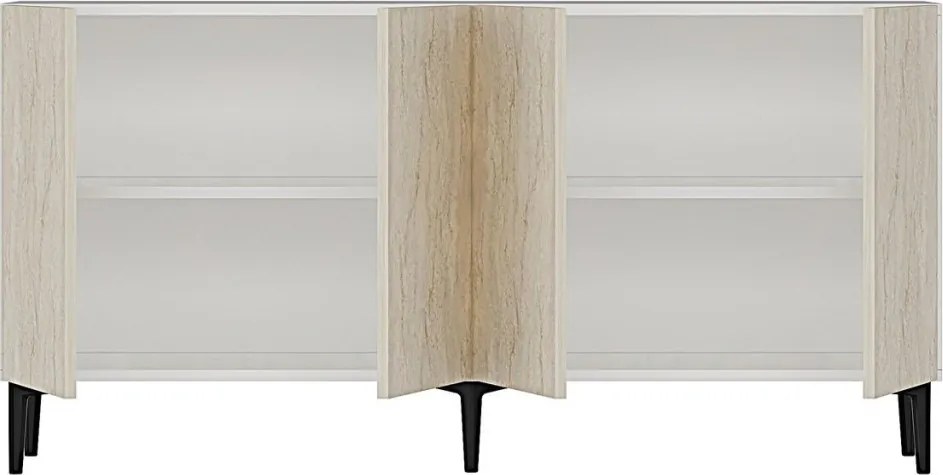 Apolos 150 - White, Travertine