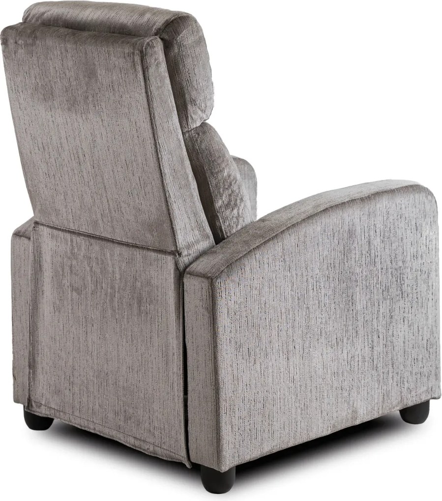 Dönthető fotel DANNY Szürke Bársony