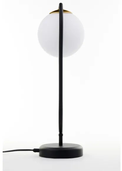 Jupiter 2044 - Asztali lámpa IGON 1xE14/40W/230V fekete