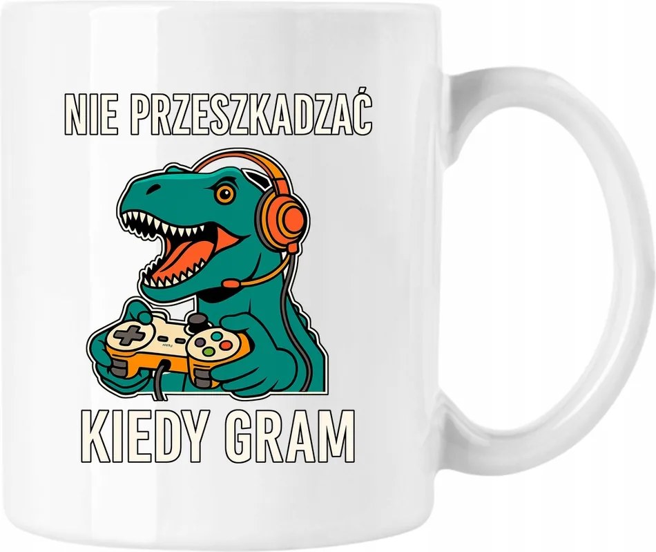 Bögre Ne zavarj Játékos Fehér 330ml