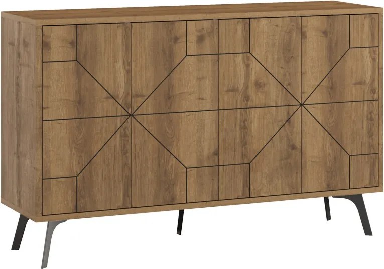 Dune komód, 123 cm