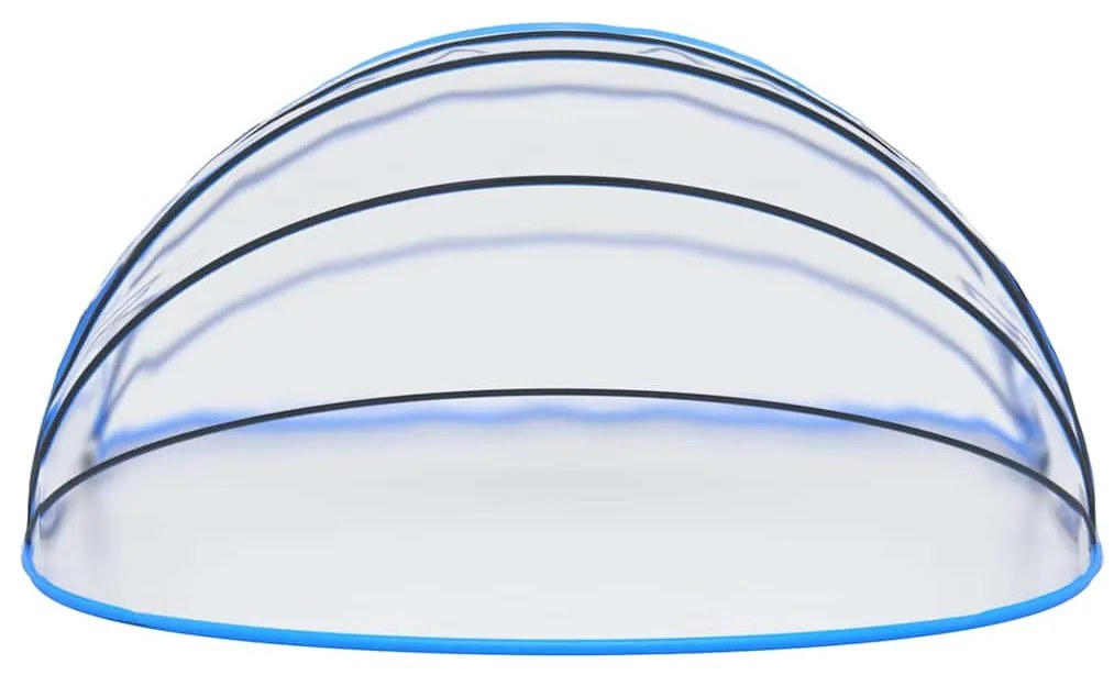 Ovális medencekupola 530 x 410 x 210 cm