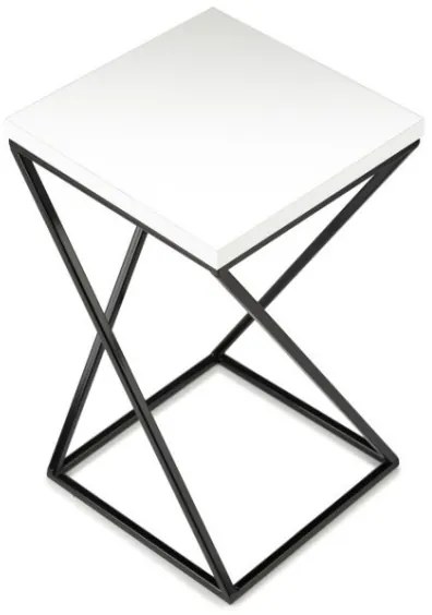 Virágtartó LOFT 40x24 cm fekete/fehér