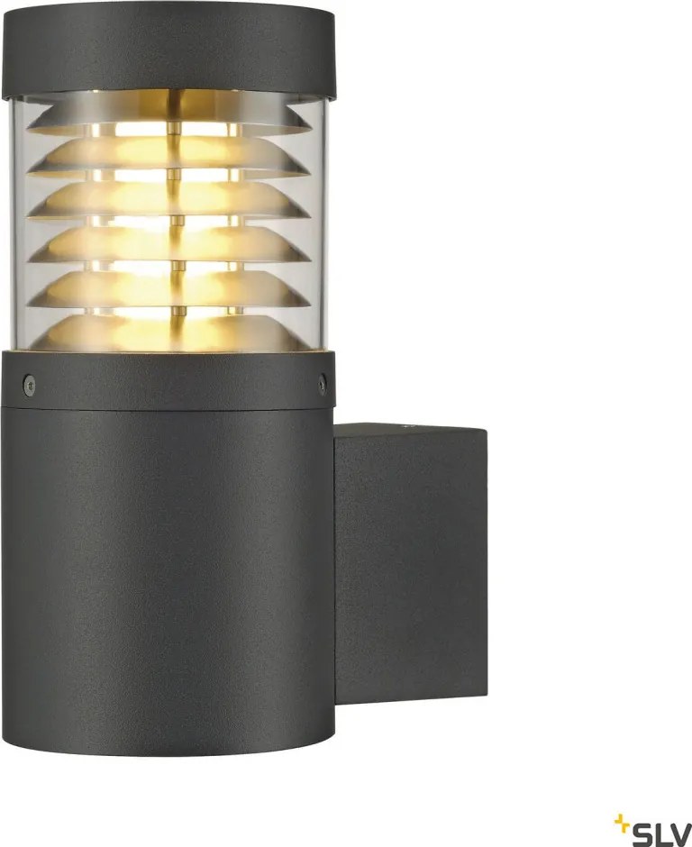 SLV 231585 F-POL Modern Kültéri Fali Lámpa Antracit E27 IP54