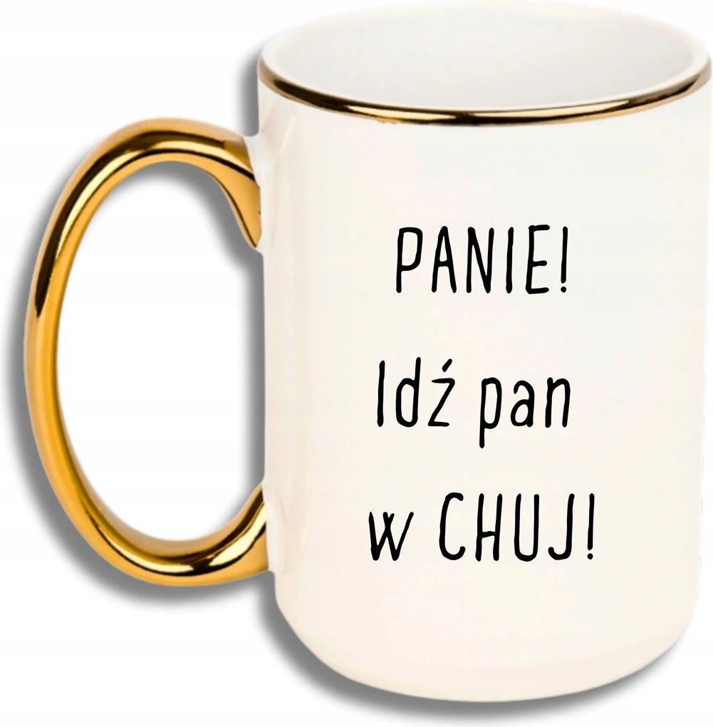 Bögre Nagy Fehér Arany Rant Vicces Ajándék Hölgyek Menjen Úr