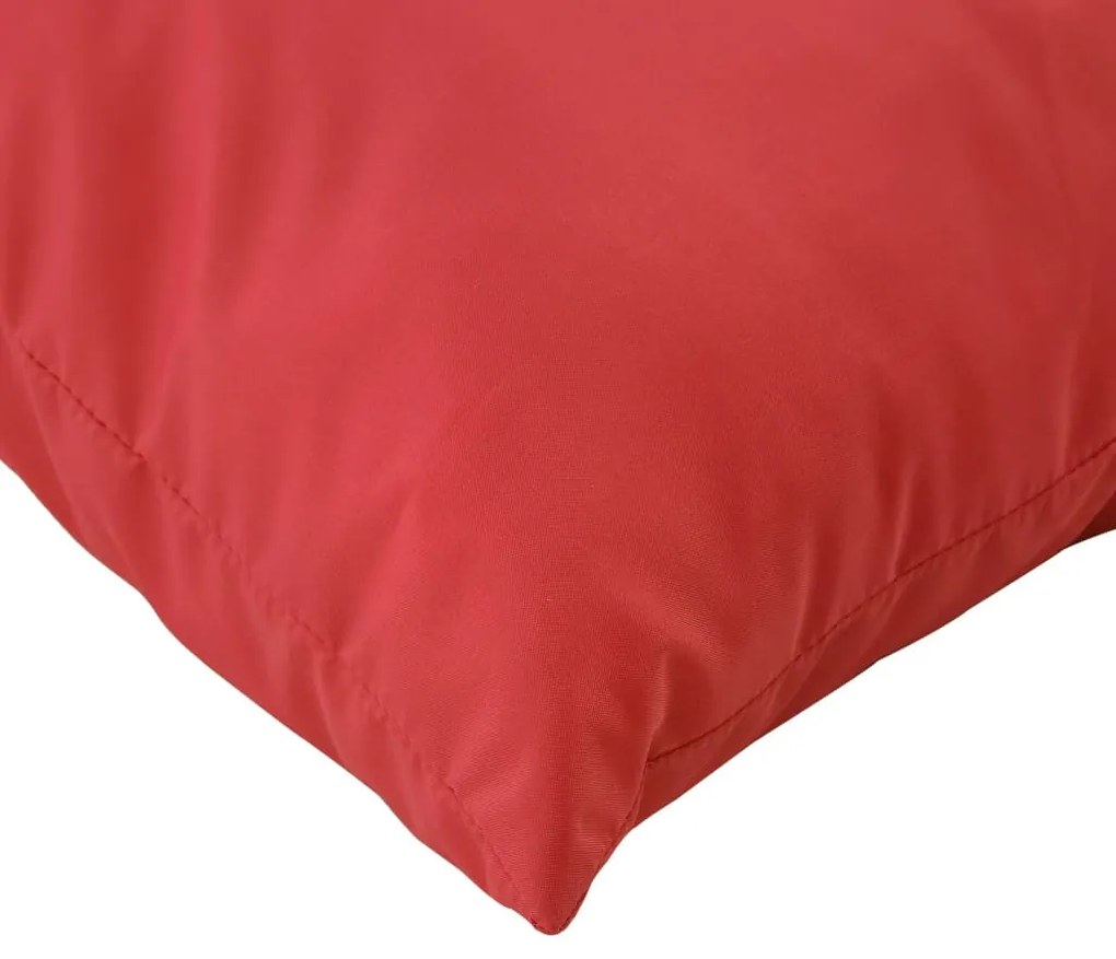 3 db piros szövet raklappárna