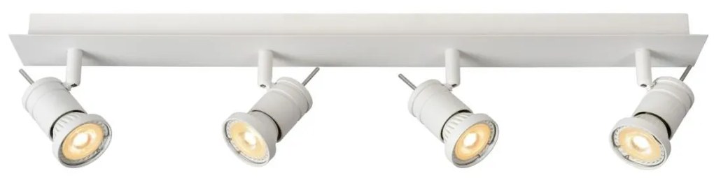 Lucide 17990/20/31 - LED spotlámpa TWINNY-LED 4xGU10/4,5W/230V fehér 63 cm