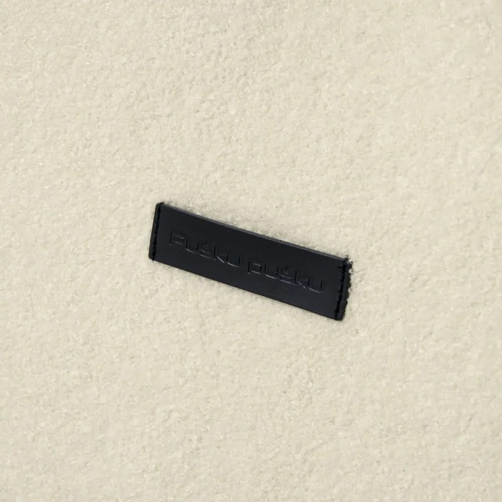 Világosszürke buklé babzsákfotel Sofa Seat Lounge – SLOWDOWN