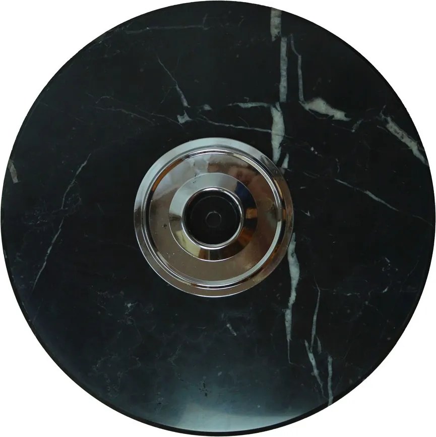 Álló ruhaakasztó Marble, márványtalppal, 53x180x53 cm, szürke