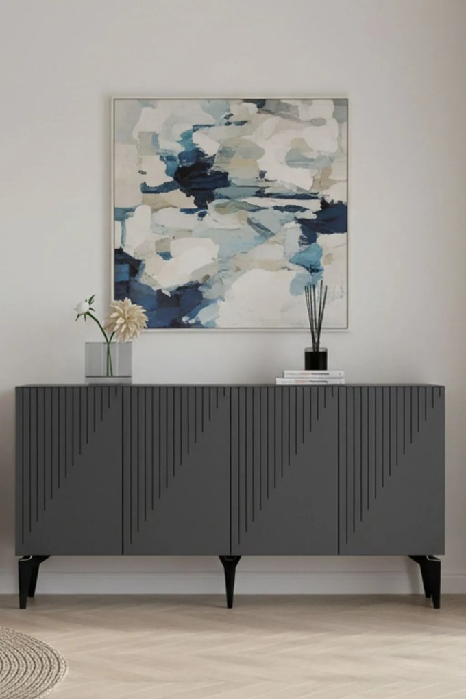 Batum komód, antracit, 150 cm