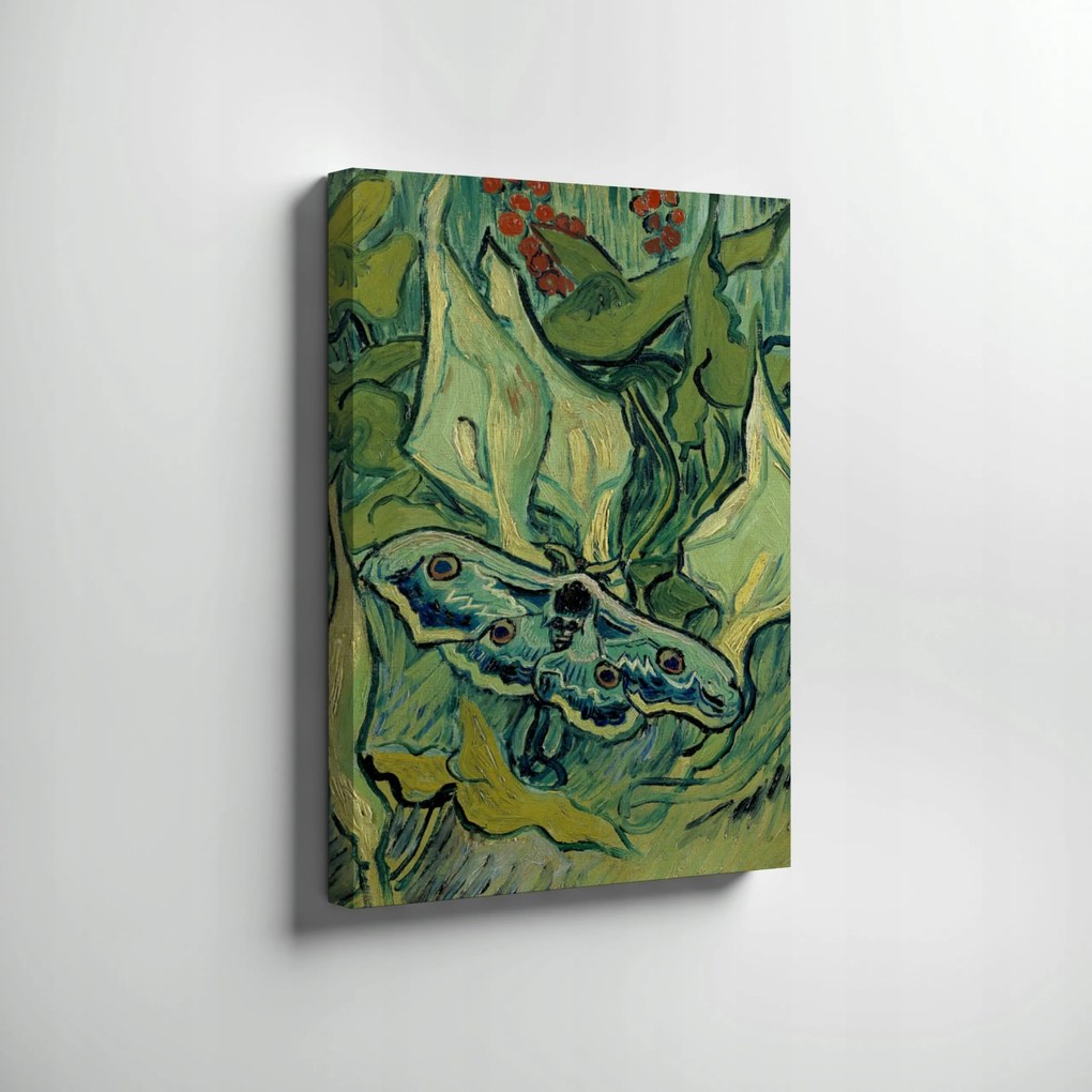 Van Gogh vászonkép Emperor moth 1889.. 70x50cm
