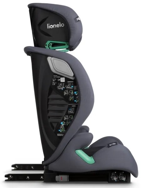 Lionelo - IGO i-Size autósülés 100-150 cm Szürke grafit