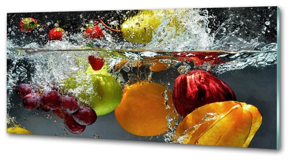 Konyhai hátfalpanel Gyümölcsök és zöldségek pksh-43487877