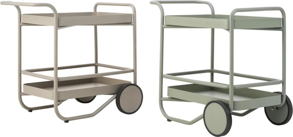 Trolly kerti zsúrkocsi