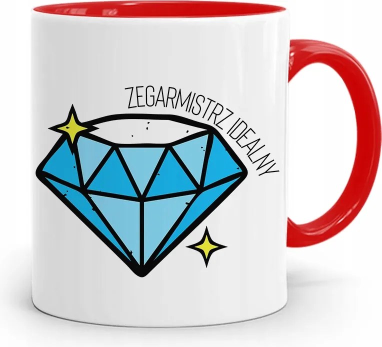 Piros Óramester Bögre Tökéletes Óramester fényképes nyomtatással