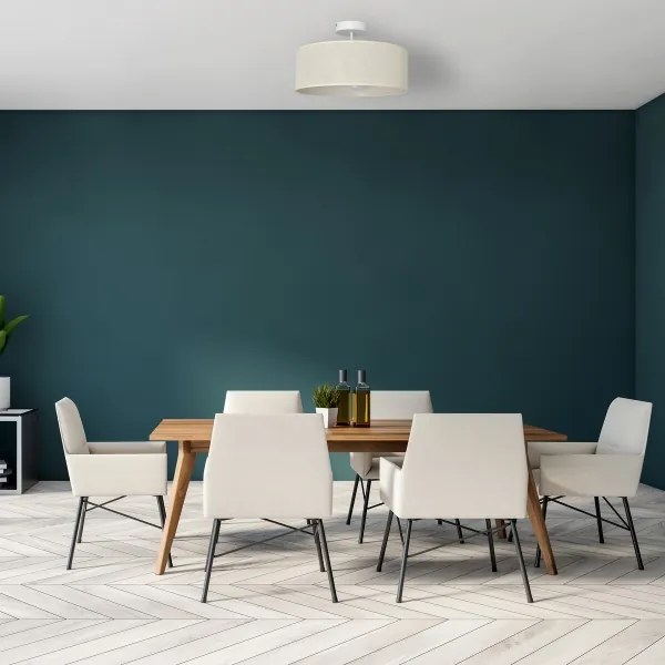 Csillár rúdon ALBA 3xE27/15W/230V krém