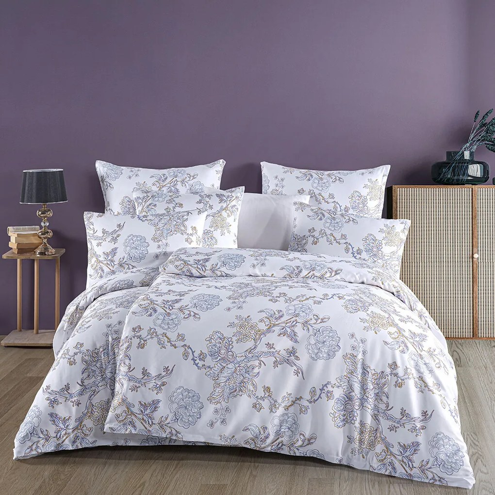 BedTex Satin ágynemű Elegance, 160 x 200 cm, 2 x 70 x 80 cm, 160 x 200 cm, 2 db 70 x 80 cm