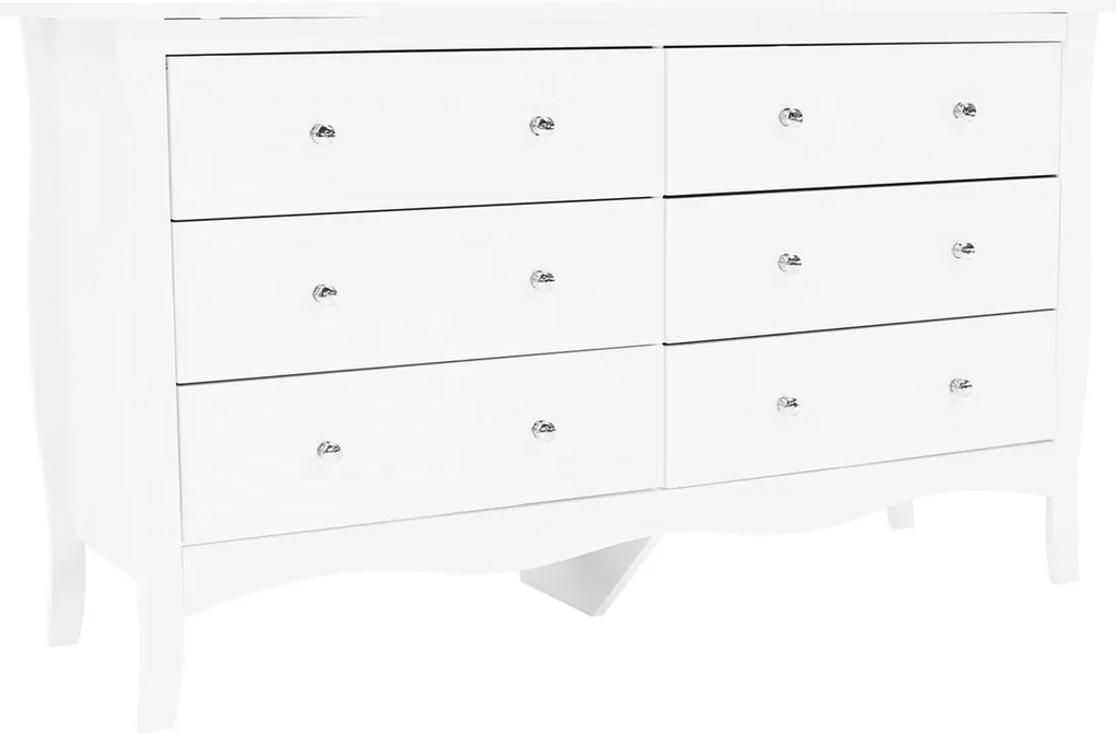 ETKIN komód, fehér