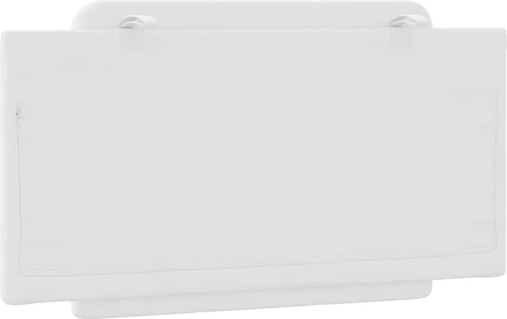 fehér műbőr fejtámla párna Zadar 100 cm