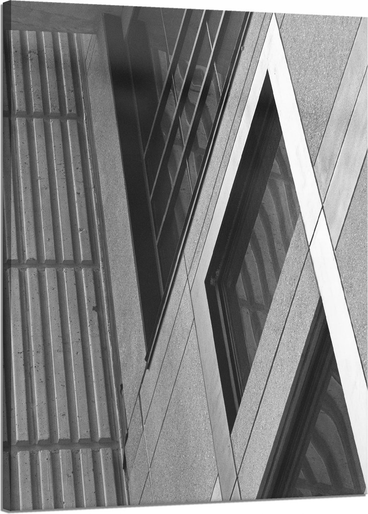 Vászonkép Beton építészet 50x70 cm