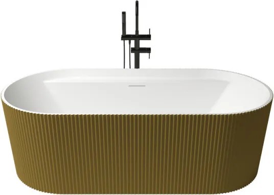 Olympia szabadonálló kád_80x170_Oro Metallic/Blanco Mate
