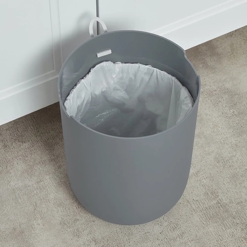 Sensoric világosszürke szemetes, 8 l - Addis