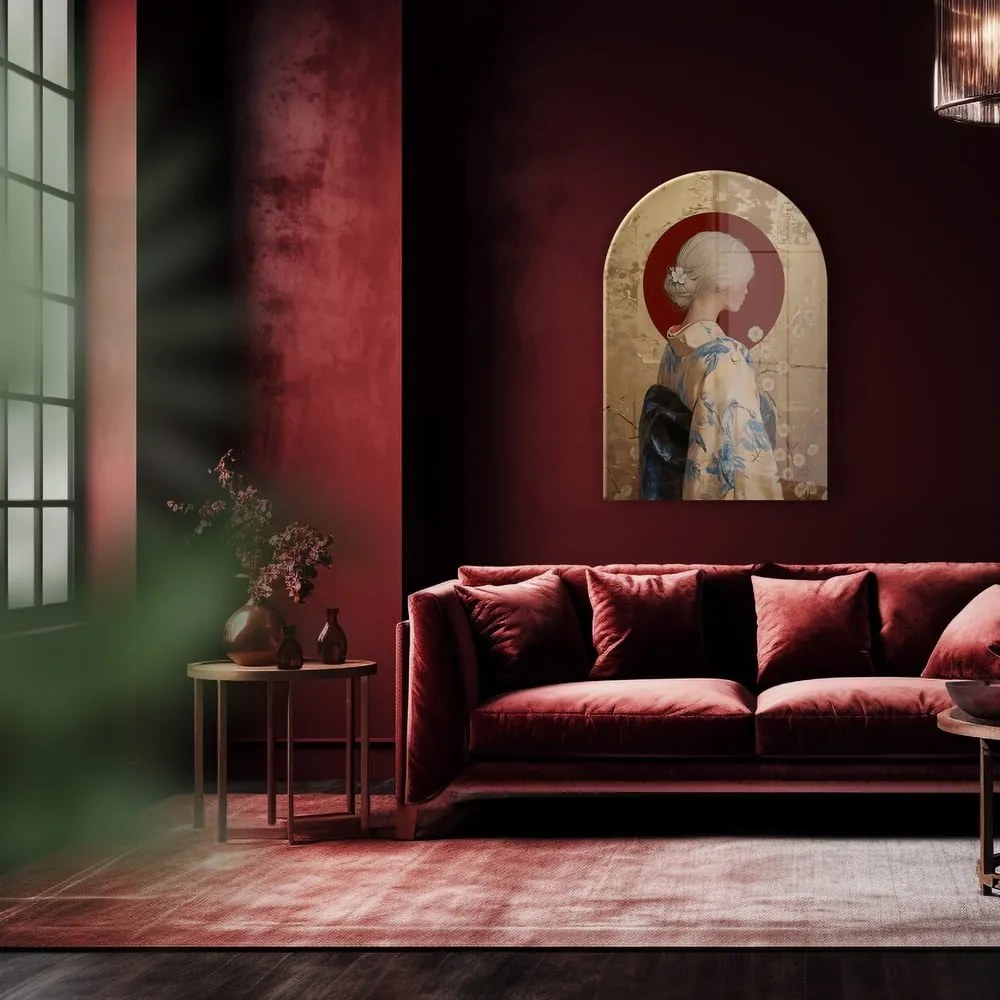 Üveg kép 70x100 cm Rukia – Styler