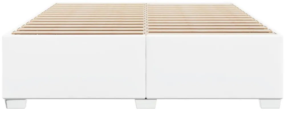 fehér műbőr ágykeret 180x200 cm