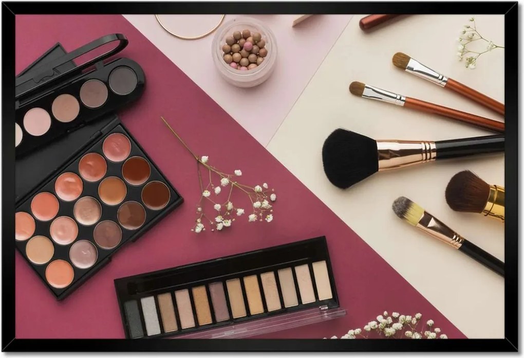 Poszterek keretben 60x40 Szépségápolási termékek Púder