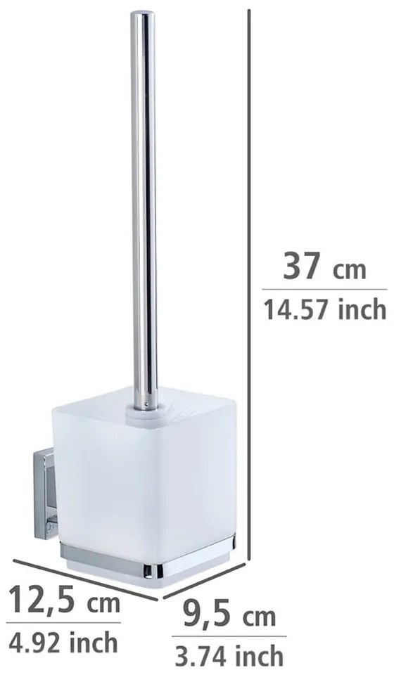 Vacuum-Loc öntapadós WC-kefe tartó, max. 33 kg - Wenko