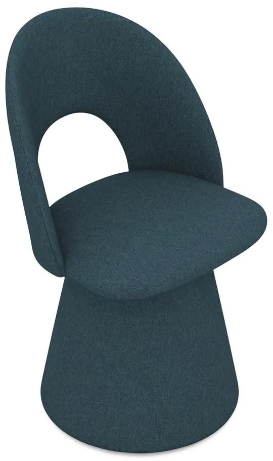 Petróleum színű kárpitozott étkezőfotel Kalo – Makamii