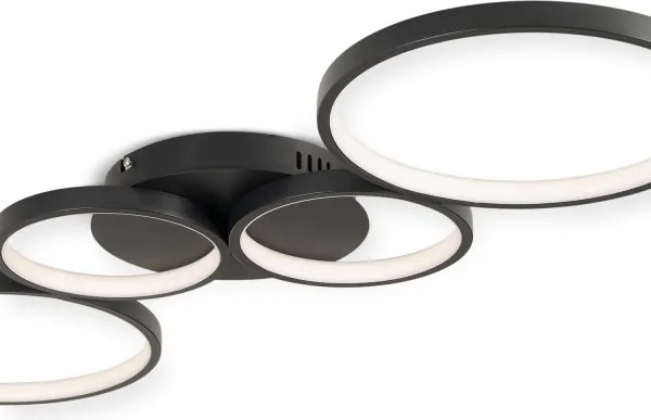 BRILAGI - LED mennyezeti lámpatest ECHO LED/40W/230V 4000K 32x90 cm fekete