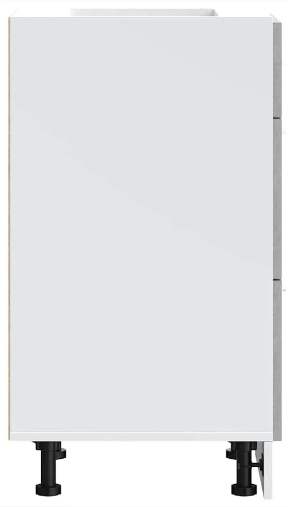 “Lyon” Alsószekrény betonszürke Gépi forgácsolt fa