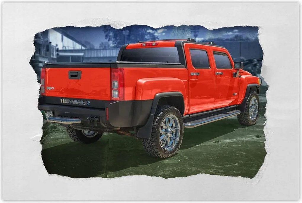 Poszterek 120x80 4x4 Hummer H3T Pick Up