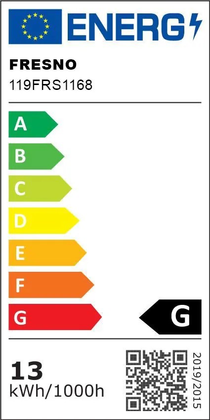 Aura 15520-M antik fém LED falilámpa