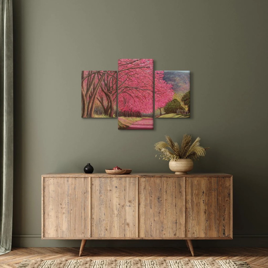 Virágzó fák képe (90x60 cm)