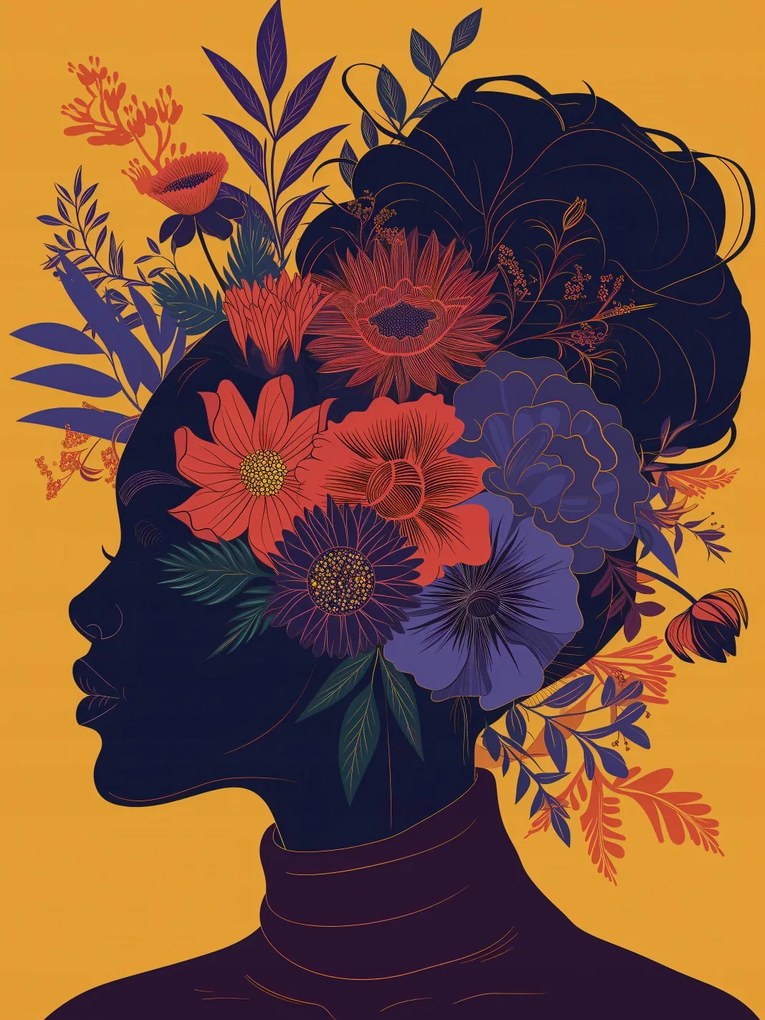 Poszter 75x100cm Botanikus múzsa