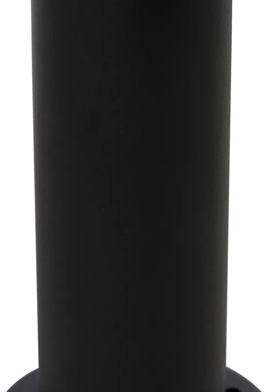 Kültéri állólámpa fekete, átlátszó gömbbel 50 cm IP44 - Sfera