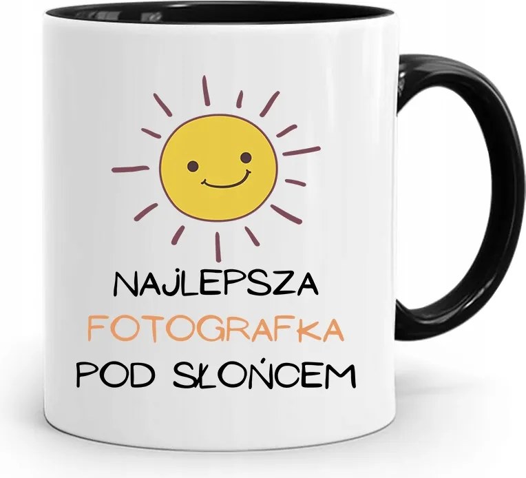 Fekete Bögre Fotósnak A Legjobb A Nap Alatt fényképes nyomtatással