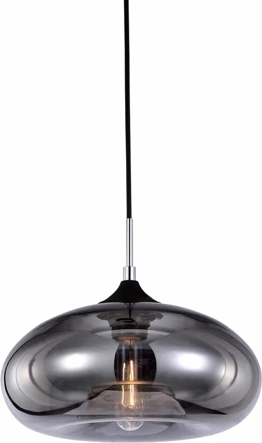 ITALUX MDM2093-1-A VALIO Modern Függesztett Lámpa Fekete E27 IP20
