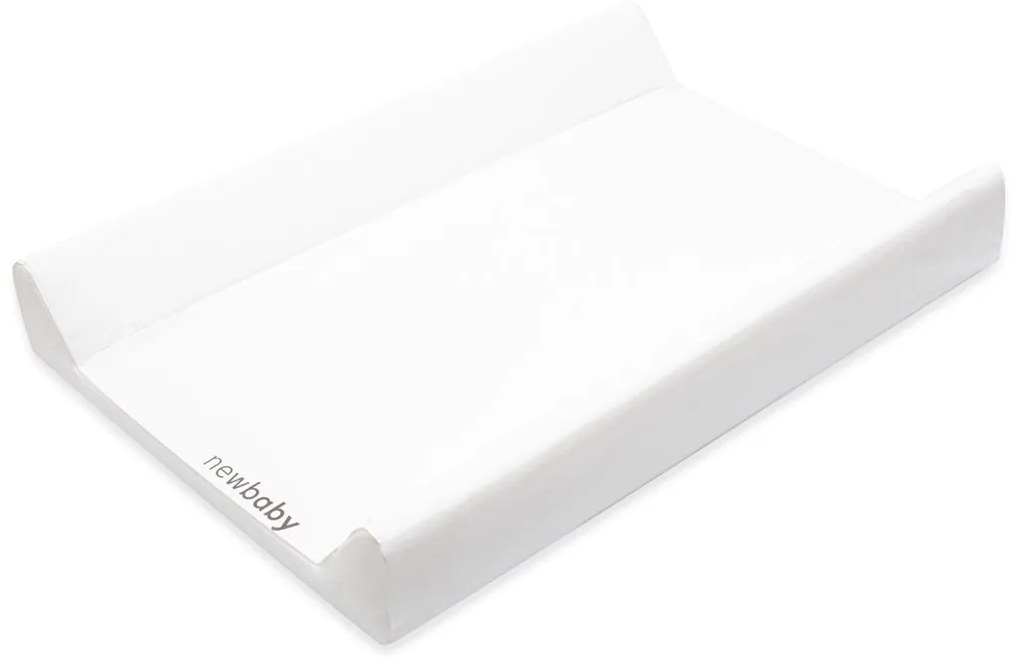 Pelenkázó lap puha New Baby BASIC white 49x70cm