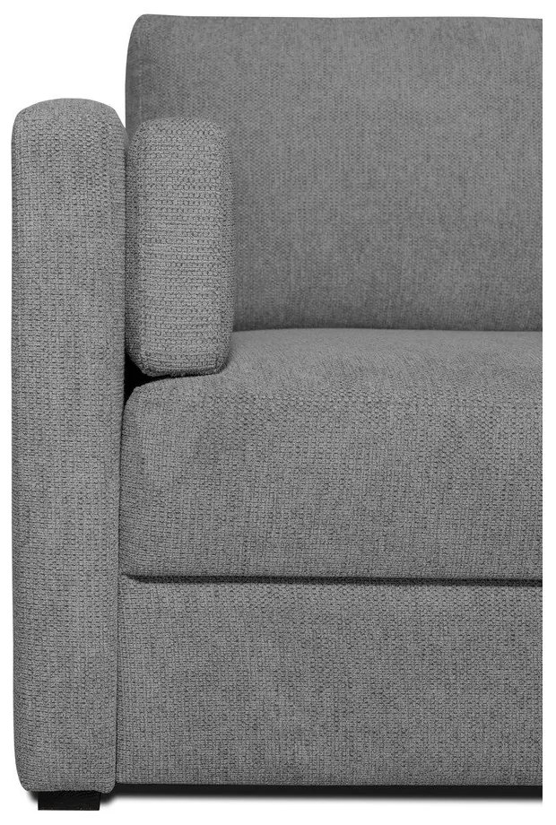 Szürke kinyitható kanapé 218 cm Resmo - Scandic