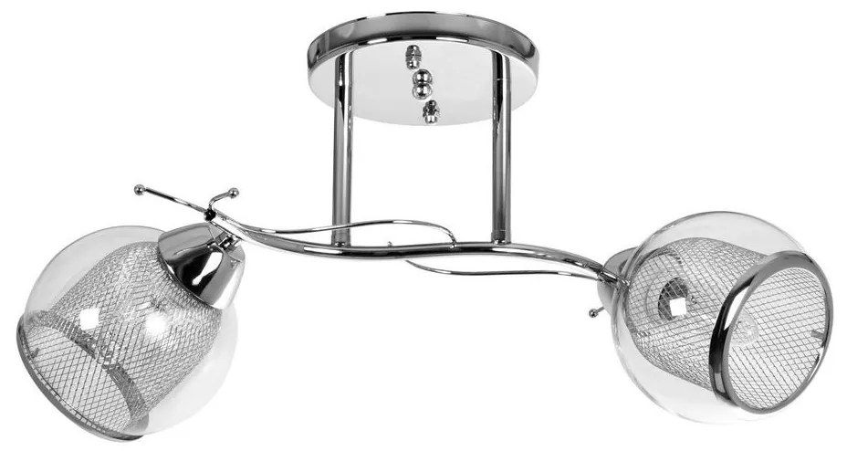 Csillár rúdon 2xE27/60W/230V