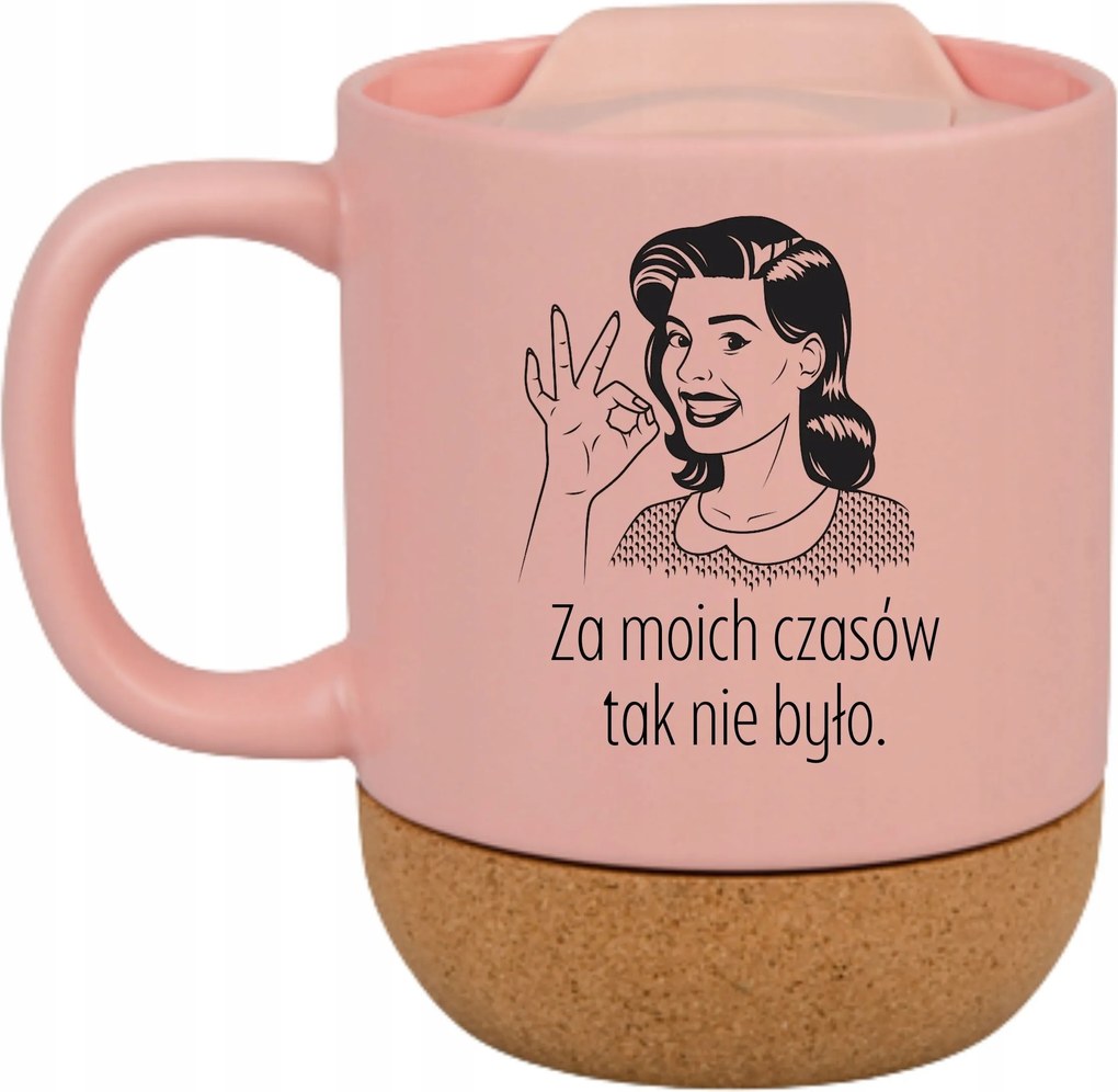 Bögre Rózsaszín Sláger Ajándék Vicces Anyák Napja Az Én Időmben Nem Így Volt.