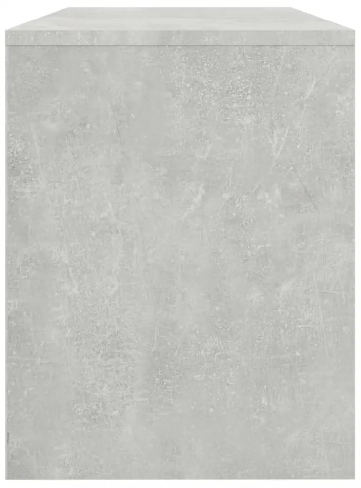 betonszürke szerelt fa fésülködőszék 70 x 35 x 45 cm
