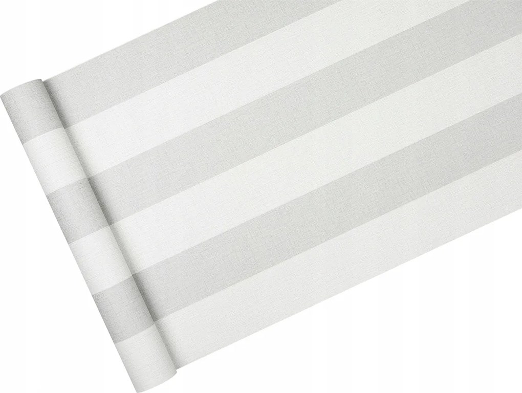 Tapéta klasszikus szürke Csíkos Vászon szerkezet