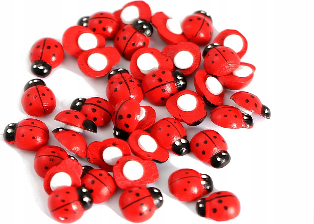 Matrica katicabogár fa katicabogár 10x15mm 36 db