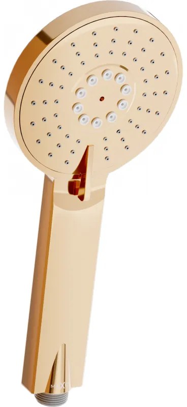 Mexen R-40 3 funkciós zuhanyfej, Rózsaszín-arany - 79540-60