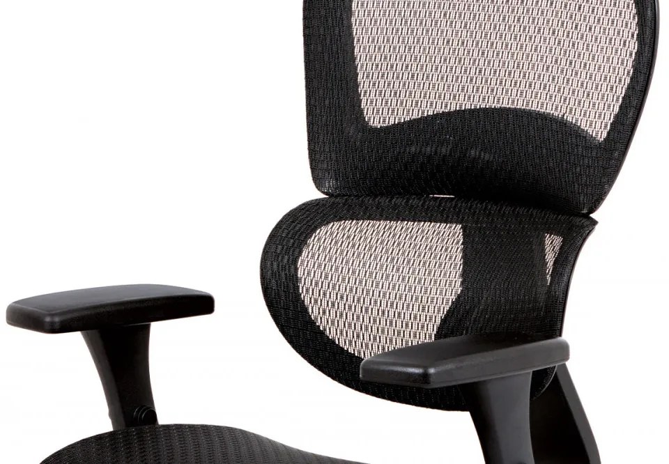 Ka-a188 Scaun pivotant de birou modern negru