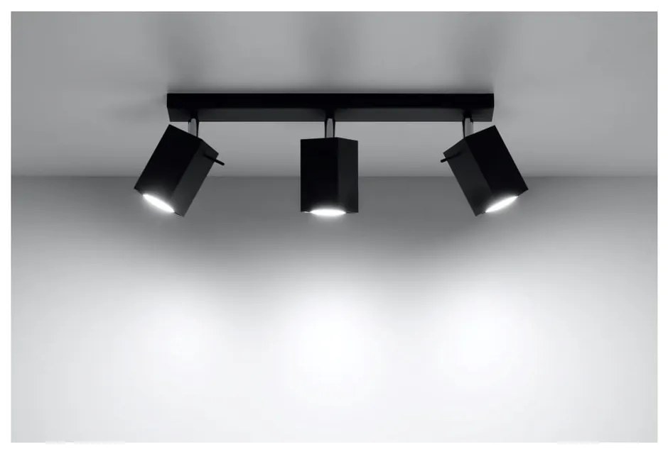 Toscana fekete mennyezeti lámpa - Sollux